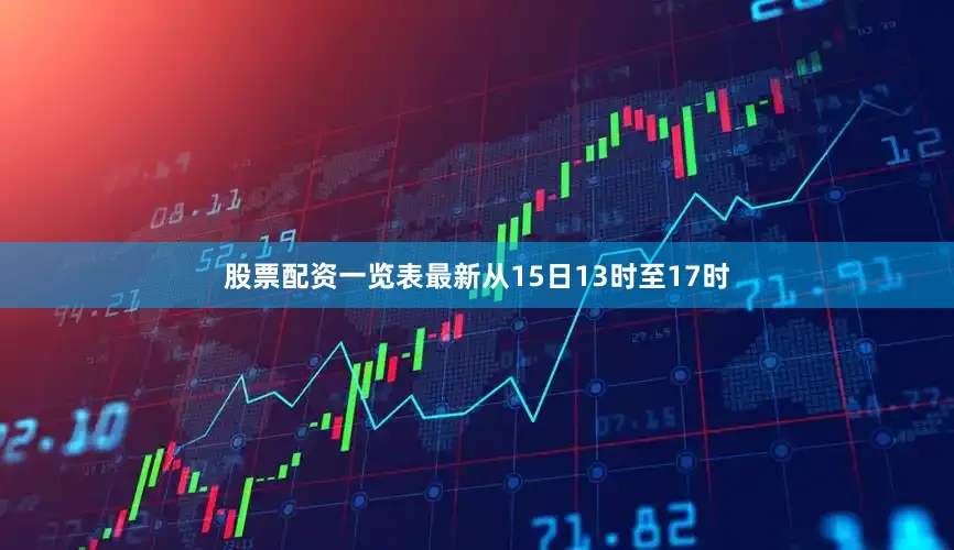 股票配资一览表最新从15日13时至17时